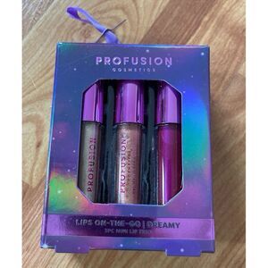 Profusión Cosmetics Lips on the Go Dreamy 3 pieces